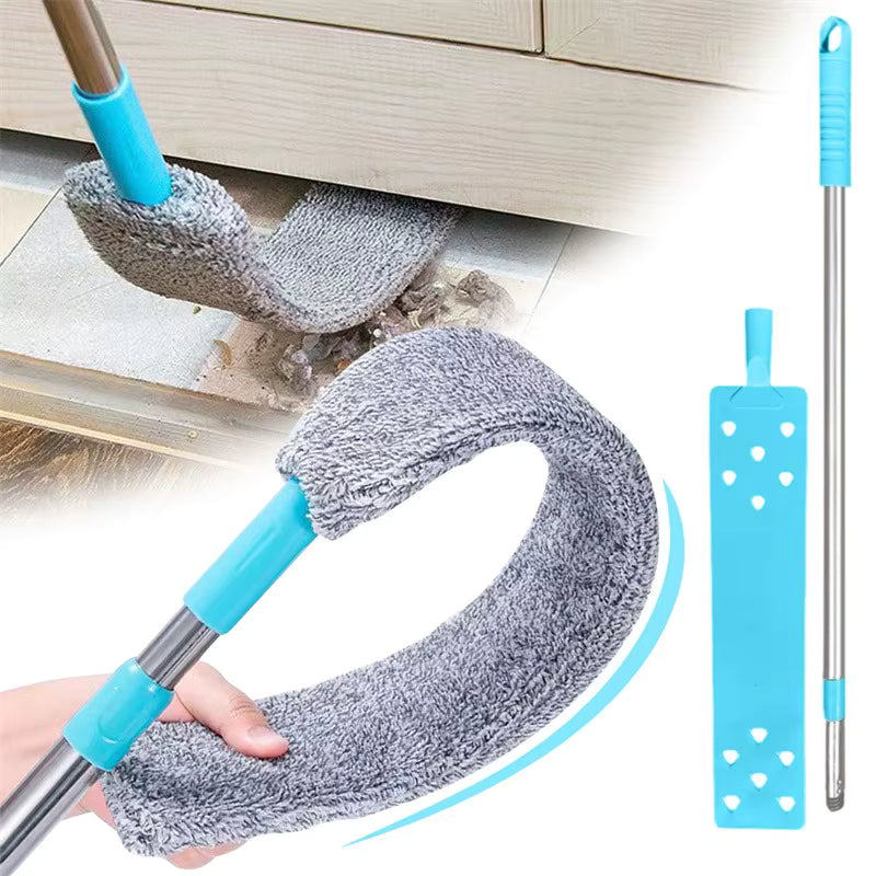 Extendable Microfiber Duster with Telescopic Handle – Flexible, Washable Brush for Furniture, Ceilings & Hard-to-Reach Areas - Home Fads 