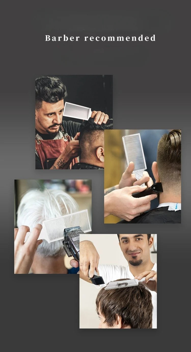 Fade Hair Cutting Comb – Professional Flat Top Blending & Fading Tool for Barbers and Home Use – Heat-Resistant Design - Home Fads 