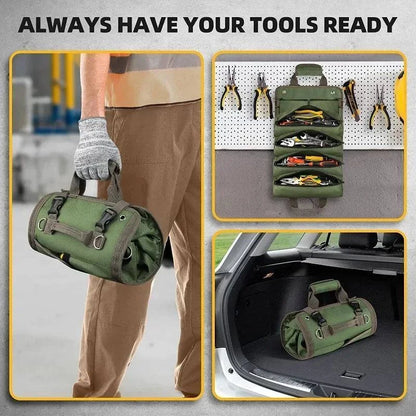 Father's Day Gift: Professional Multi-Pocket Tool Bag for Handy Dads - High-Quality Nylon Organizer - Home Fads 