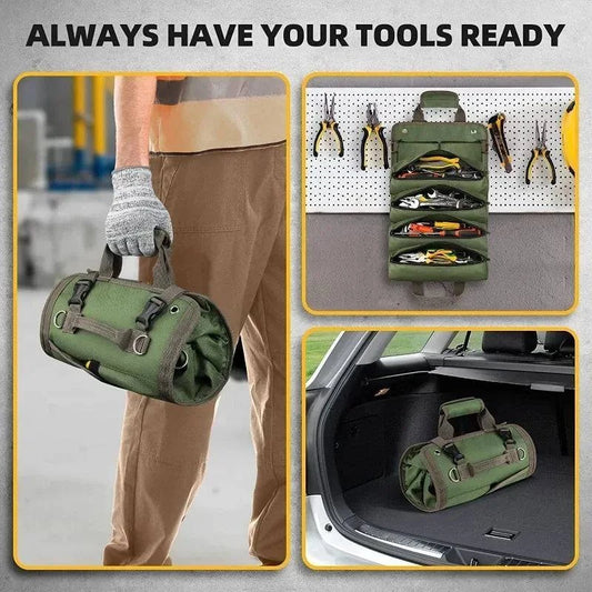 Father's Day Gift: Professional Multi-Pocket Tool Bag for Handy Dads - High-Quality Nylon Organizer - Home Fads 