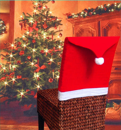 Festive Hat Chair Covers – Decorative Chair Covers Set (1-10 Pieces) for Seasonal Home Décor and Gift Giving - Home Fads 