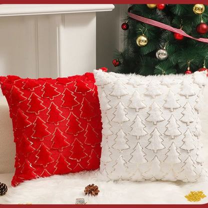 Festive Plush Cushion Covers – Soft Decorative Throw Pillow Cases in Seasonal Colors for Holiday Home Decor - Home Fads 