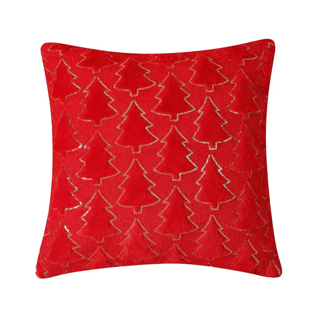Festive Plush Cushion Covers – Soft Decorative Throw Pillow Cases in Seasonal Colors for Holiday Home Decor - Home Fads 
