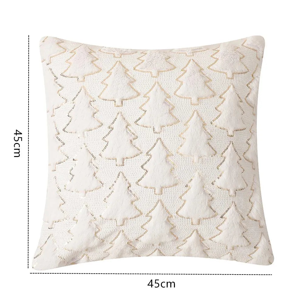 Festive Plush Cushion Covers – Soft Decorative Throw Pillow Cases in Seasonal Colors for Holiday Home Decor - Home Fads 