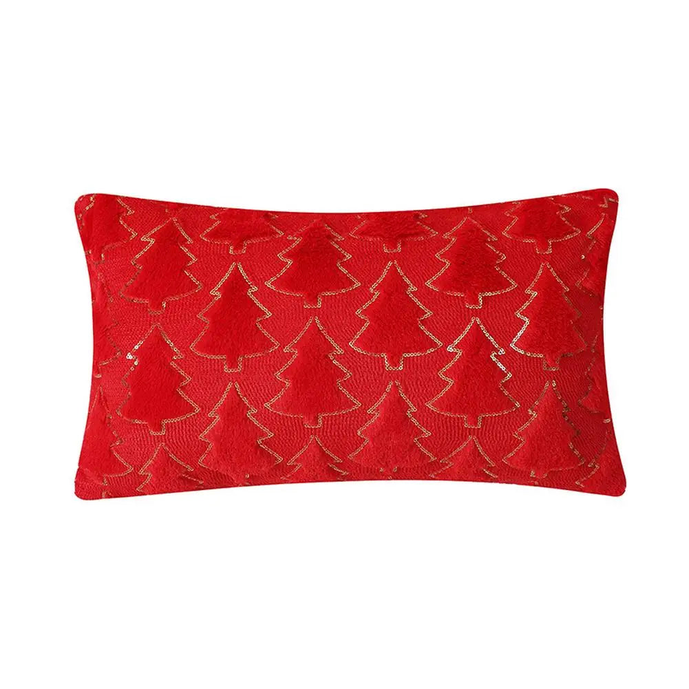 Festive Plush Cushion Covers – Soft Decorative Throw Pillow Cases in Seasonal Colors for Holiday Home Decor - Home Fads 