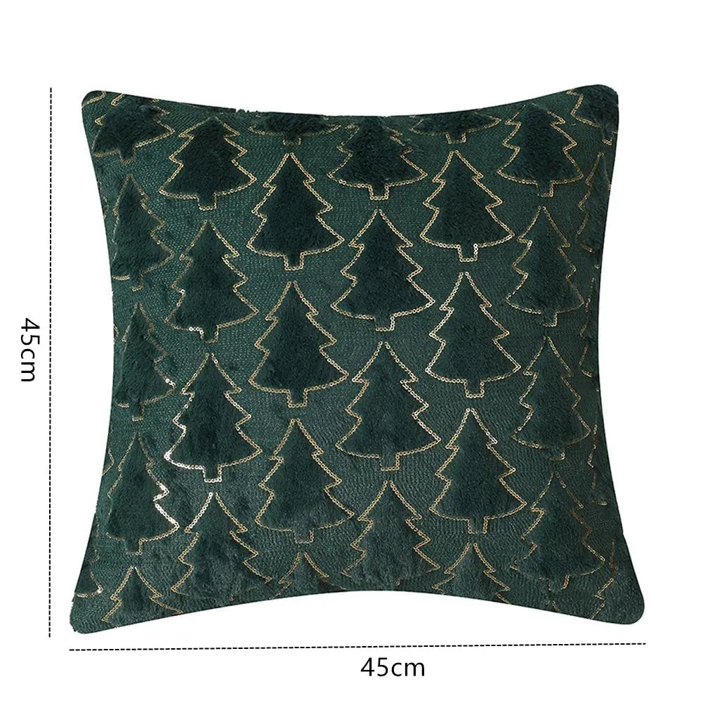 Festive Plush Cushion Covers – Soft Decorative Throw Pillow Cases in Seasonal Colors for Holiday Home Decor - Home Fads 