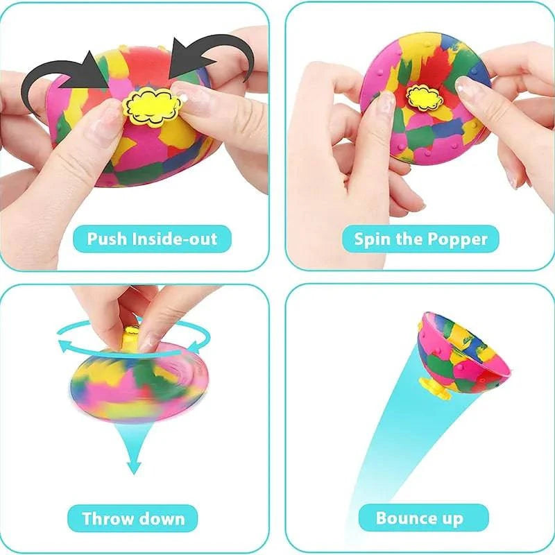 Fun Bounce Bowl - Outdoor Entertainment and Stress Relief Toy - Home Fads 