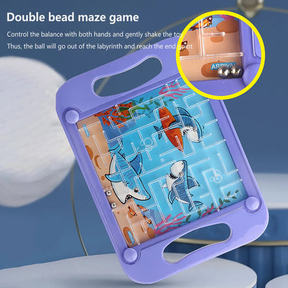 Gravity Balance 3D Maze Puzzle Ball – Cognitive Development Toy for Kids & Adults – Memory, Coordination & Patience Challenge - Home Fads 