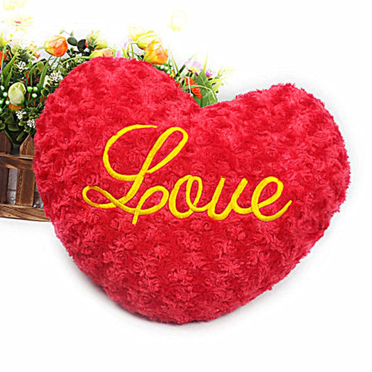 Heart-Shaped Plush Cushion – Soft Decorative Pillow for Sofas, Car Seats, and Home Décor – Ideal Gift for Valentine’s Day and Special Occasions - Home Fads 