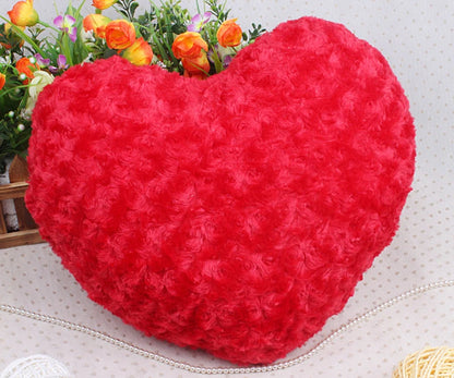 Heart-Shaped Plush Cushion – Soft Decorative Pillow for Sofas, Car Seats, and Home Décor – Ideal Gift for Valentine’s Day and Special Occasions - Home Fads 