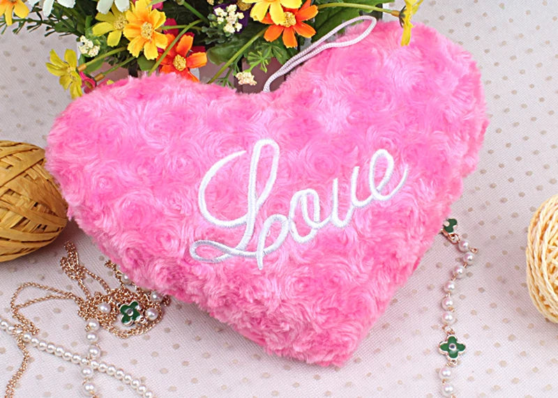 Heart-Shaped Plush Cushion – Soft Decorative Pillow for Sofas, Car Seats, and Home Décor – Ideal Gift for Valentine’s Day and Special Occasions - Home Fads 