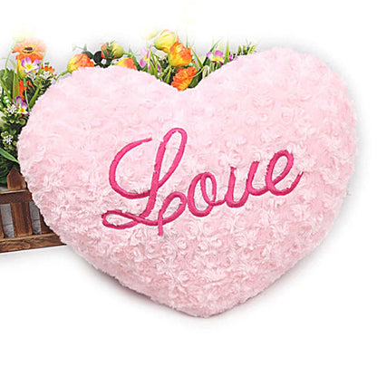 Heart-Shaped Plush Cushion – Soft Decorative Pillow for Sofas, Car Seats, and Home Décor – Ideal Gift for Valentine’s Day and Special Occasions - Home Fads 