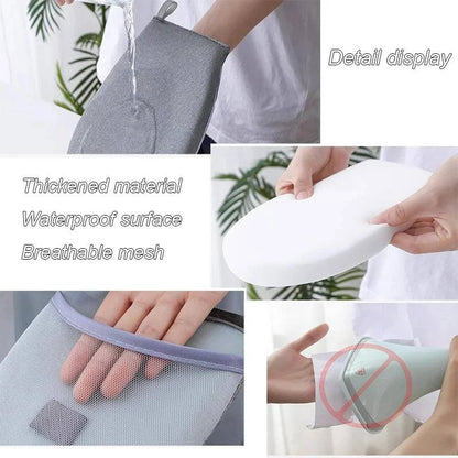Heat-Resistant Garment Steamer Ironing Gloves with Finger Loop - Home Fads 
