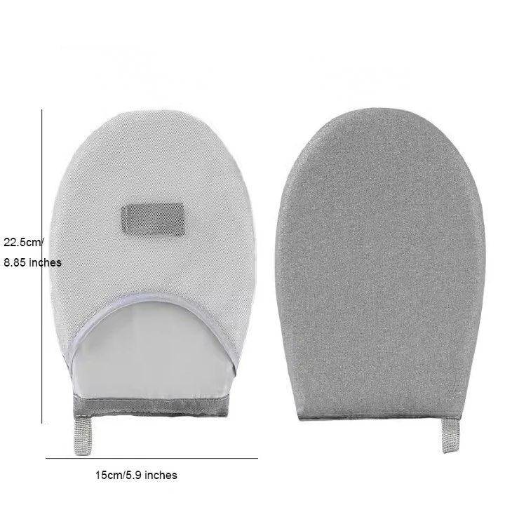 Heat-Resistant Garment Steamer Ironing Gloves with Finger Loop - Home Fads 