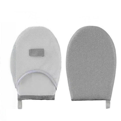 Heat-Resistant Garment Steamer Ironing Gloves with Finger Loop - Home Fads 