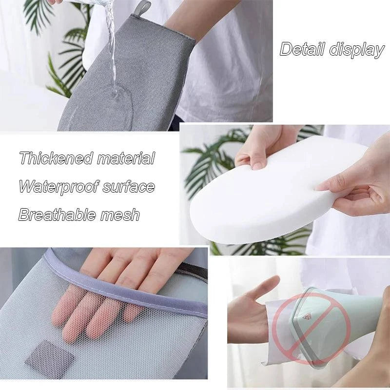 Heat-Resistant Garment Steamer Ironing Gloves with Finger Loop - Home Fads