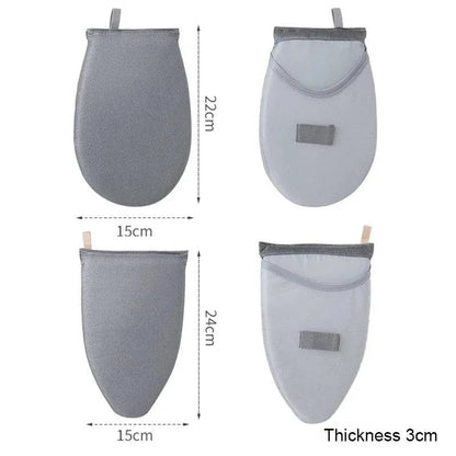 Heat-Resistant Garment Steamer Ironing Gloves with Finger Loop - Home Fads