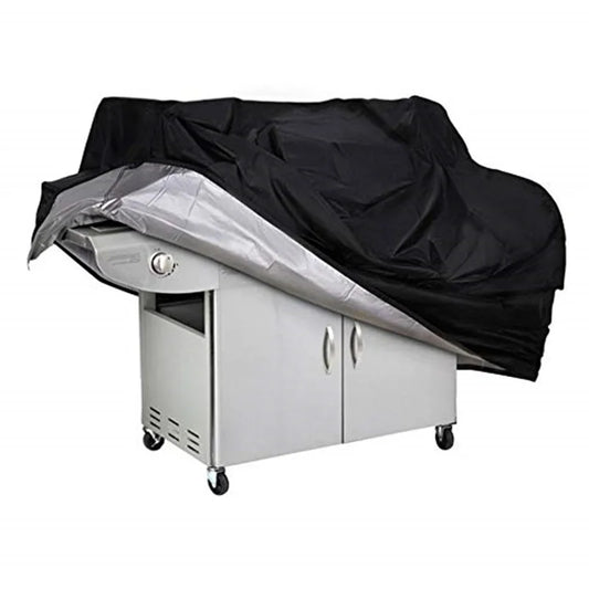 Heavy-Duty Waterproof BBQ Grill Cover – UV-Resistant, Dustproof, All-Weather Outdoor Protection for Gas, Charcoal & Electric Grills – Available in 5 Sizes, Black - Home Fads