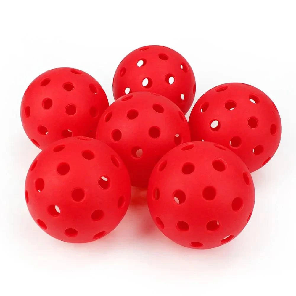 High-Performance Outdoor Pickleballs - 74MM, 40-Hole Design, Available in Packs of 6, 12, or 24 - Home Fads 