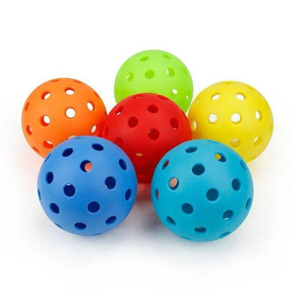 High-Performance Outdoor Pickleballs - 74MM, 40-Hole Design, Available in Packs of 6, 12, or 24 - Home Fads 