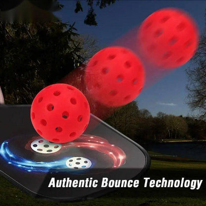 High-Performance Outdoor Pickleballs - 74MM, 40-Hole Design, Available in Packs of 6, 12, or 24 - Home Fads 