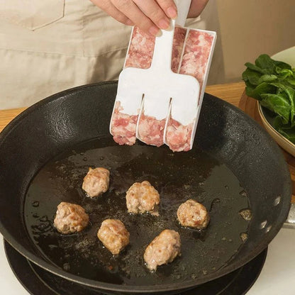 Homemade Meatball Maker: Effortlessly Craft Round Fish, Beef, and Rice Balls - Home Fads 