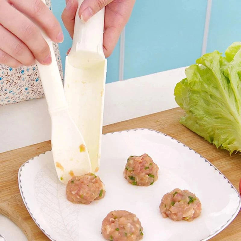Homemade Meatball Maker: Effortlessly Craft Round Fish, Beef, and Rice Balls - Home Fads 