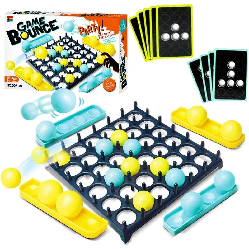 Interactive Bouncing Ball Board Game – Educational Family Game for Kids, Parties, and Group Play - Home Fads 
