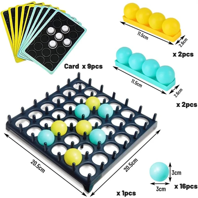 Interactive Bouncing Ball Board Game – Educational Family Game for Kids, Parties, and Group Play - Home Fads 