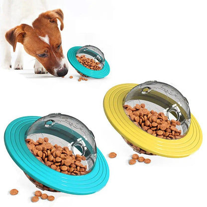 Interactive Dog Treat Dispenser – Food-Dispensing Slow Feeder Ball for Training, Playing, and Healthy Eating in Small to Large Dogs - Home Fads 