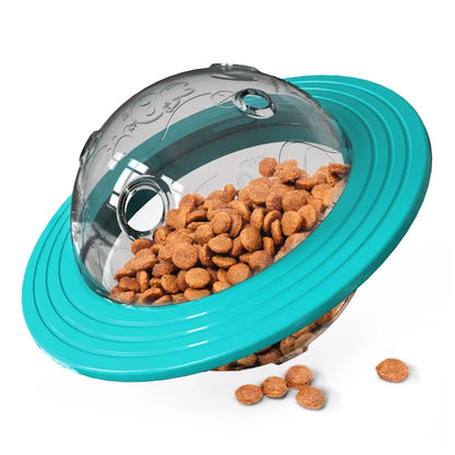 Interactive Dog Treat Dispenser – Food-Dispensing Slow Feeder Ball for Training, Playing, and Healthy Eating in Small to Large Dogs - Home Fads 