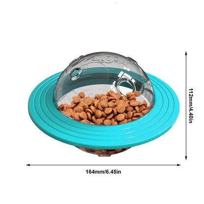 Interactive Dog Treat Dispenser – Food-Dispensing Slow Feeder Ball for Training, Playing, and Healthy Eating in Small to Large Dogs - Home Fads 