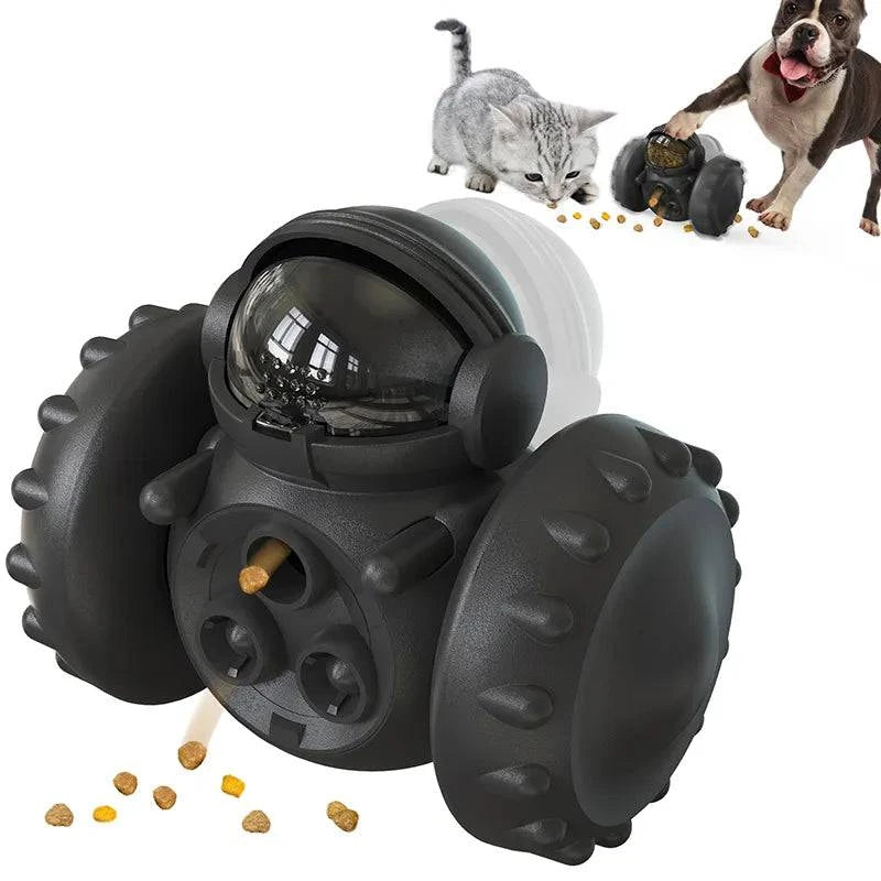 Interactive Pet Treat Leaking Toy - Slow Feeder Dispenser for Dogs and Cats - Home Fads 