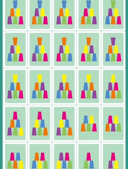 Interactive Stack Cup Speed Game for Kids and Adults - Educational Toy Set - Home Fads 