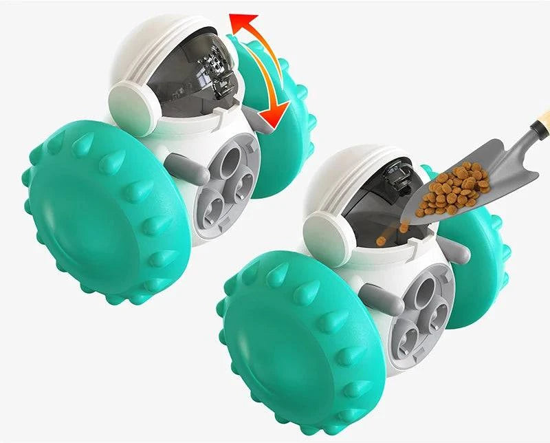 Interactive Treat Dispenser & Slow Feeder for Dogs and Cats – Puzzle Enrichment Toy - Home Fads 