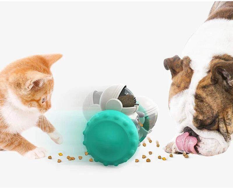 Interactive Treat Dispenser & Slow Feeder for Dogs and Cats – Puzzle Enrichment Toy - Home Fads 