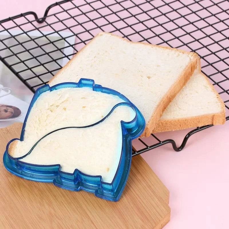 Kids Sandwich Cutter and Bread Mold Set - Fun Shapes for Bento Lunch Boxes - Home Fads 