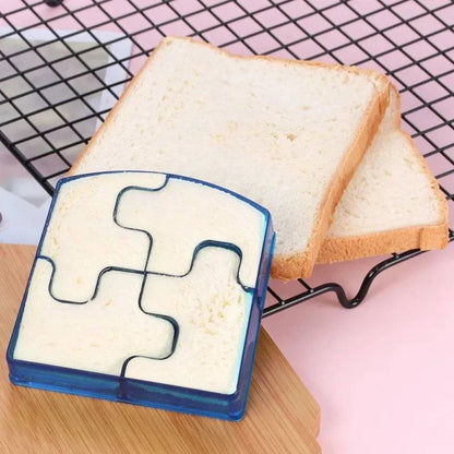 Kids Sandwich Cutter and Bread Mold Set - Fun Shapes for Bento Lunch Boxes - Home Fads 