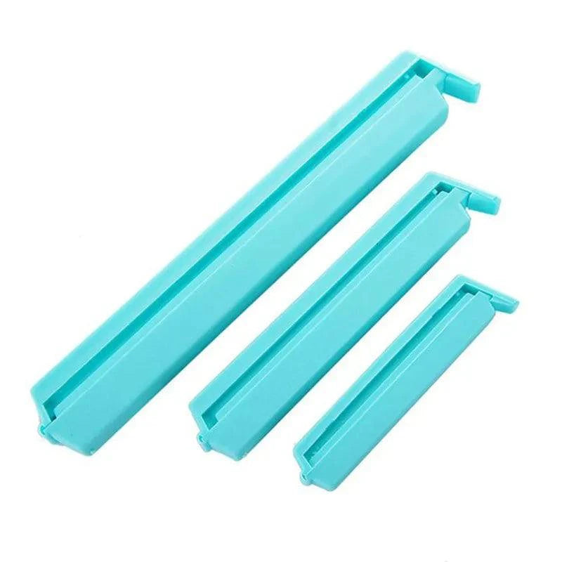 Kitchen Storage Food Snack Bag Sealing Clips - Set of 12 Plastic Clamp Tools - Home Fads 