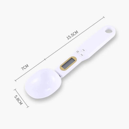 LCD Digital Spoon Scale - Precision Kitchen Measuring Tool for Grams and Ounces (g/oz) - Home Fads 