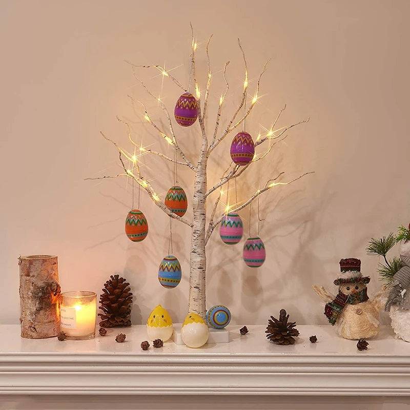 LED Birch Tree Lamp for Home Decor - Ideal for Various Celebrations and Occasions - Indoor Bedroom, Party, and Landscape Lighting - Home Fads 