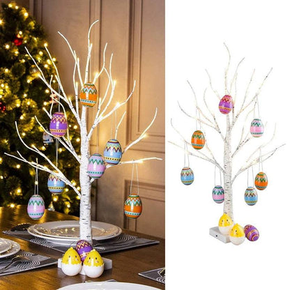 LED Birch Tree Lamp for Home Decor - Ideal for Various Celebrations and Occasions - Indoor Bedroom, Party, and Landscape Lighting - Home Fads 