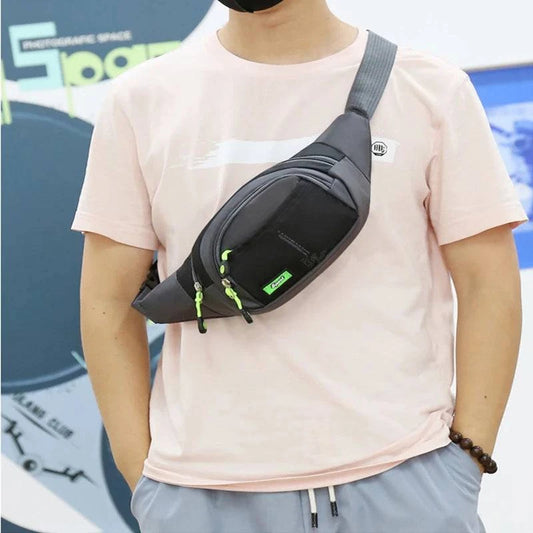 Large Capacity Waterproof Travel Waist Bag for Men and Women - Outdoor Sports Shoulder Belt Bag - Home Fads 