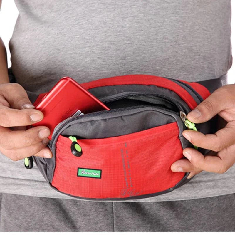 Large Capacity Waterproof Travel Waist Bag for Men and Women - Outdoor Sports Shoulder Belt Bag - Home Fads 