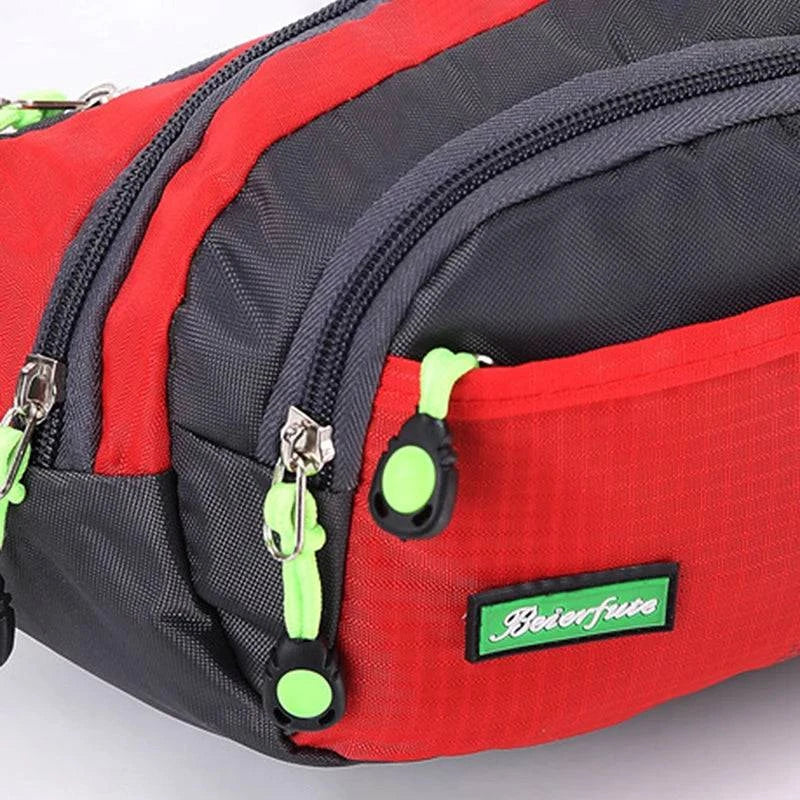 Large Capacity Waterproof Travel Waist Bag for Men and Women - Outdoor Sports Shoulder Belt Bag - Home Fads 
