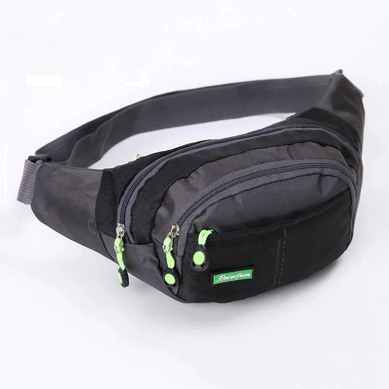 Large Capacity Waterproof Travel Waist Bag for Men and Women - Outdoor Sports Shoulder Belt Bag - Home Fads 