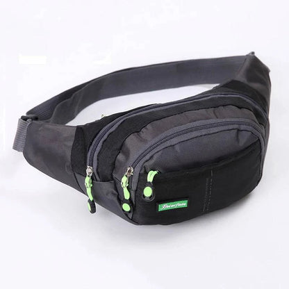 Large Capacity Waterproof Travel Waist Bag for Men and Women - Outdoor Sports Shoulder Belt Bag - Home Fads 