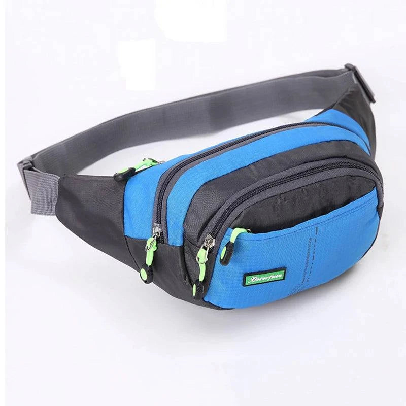 Large Capacity Waterproof Travel Waist Bag for Men and Women - Outdoor Sports Shoulder Belt Bag - Home Fads 