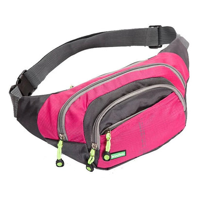 Large Capacity Waterproof Travel Waist Bag for Men and Women - Outdoor Sports Shoulder Belt Bag - Home Fads 