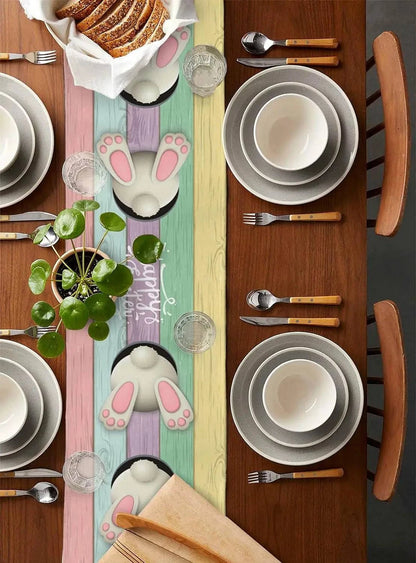 Linen Table Runners Dresser Scarves – Spring Designs for Dining Tables – Available in Three Sizes - Home Fads 